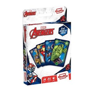 Avengers Marvel Heroes Cartamundi Shuffle Baraja infantil Juegos