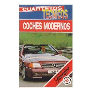 Baraja Coches Modernos 1993 Cuartetos tecnicos Heraclio Fournier Naipe Nostalgia 1