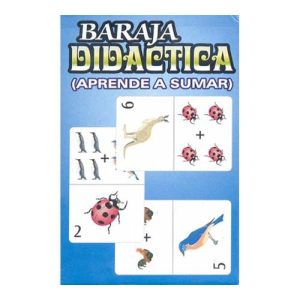 Baraja Didactica Aprende a sumar 1998 Heraclio Fournier serie nostalgia naipe 11