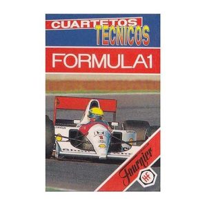 Baraja Formula 1 Cuartetos tecnicos 1993 Heraclio Fournier serie nostalgia naipe