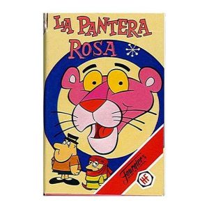 Baraja La Pantera Rosa 1983 Heraclio Fournier Serie Nostalgia naipe 11