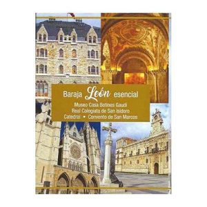 Baraja Leon esencial Gaudi San Isidro catedral Maxtor edicion especial 40 cartas 11