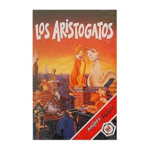 Baraja Los Aristogatos 1995 Heraclio Fournier Serie nostalgia naipe 11