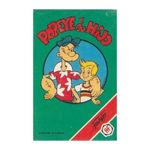 Baraja Popeye y su hijo 1989 Heraclio Fournier Serie nostalgia naipe