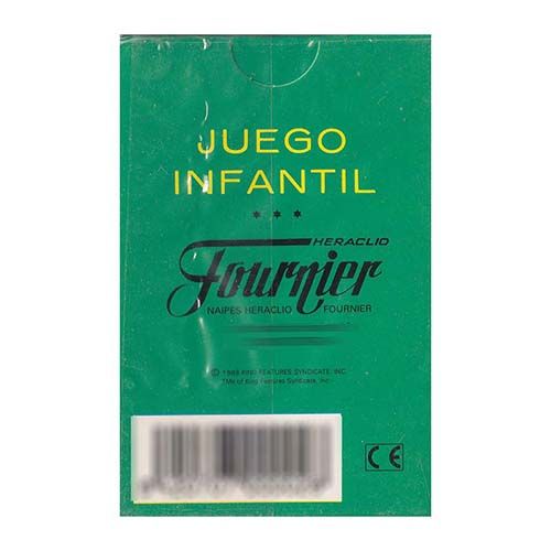 Baraja Popeye y su hijo 1989 Heraclio Fournier Serie nostalgia naipe