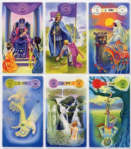 Kabbalah Cards Ag Muller Tarot Paul Roland Sylvia Gainsford
