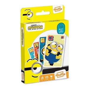 Minions The rise of gru Villano Shuffle Cartamundi Baraja Infantil
