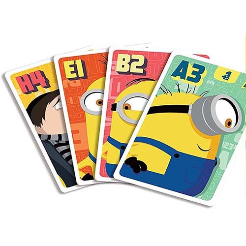 Minions The rise of gru Villano Shuffle Cartamundi Baraja Infantil