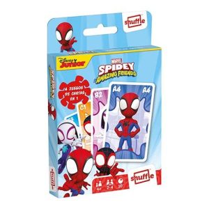 Spidey Disney Junior Spiderman Shuffle Cartamundi Baraja infantil Juego