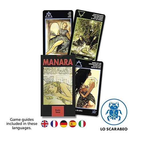 Tarot Eortic Manara Lo Scarabeo Erotico Milo
