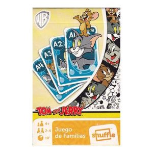 Tom and Jerry Cartamundi Shuffle Baraja infantil Cuartetos