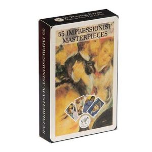 55 Impressionist marterpieces playing cards Piatnik poker baraja cartas impresionistas