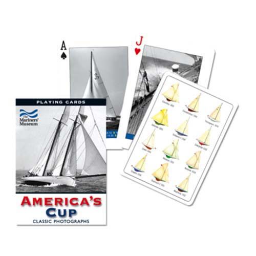Americas Cup playing cards Piatnik poker baraja Veleros 13
