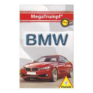 BMW Megatrumpf Piatnik playing cards cars Baraja cartas coches cuartetos infantil 11