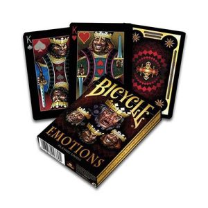 Bicycle Emotions poker deck playing cards USPCC baraja