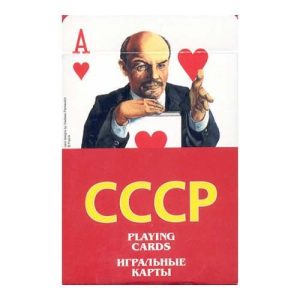 CCCP playing cards Piatnik Sovietic Union URSS Baraja poker
