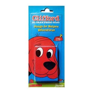 Clifford el gran perro rojo juego naipes educativo Fournier Baraja infantil 11