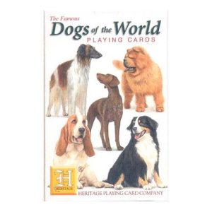 Dogs of the world playing cards Heritage Baraja poker Perros