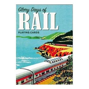 Glory days of Rail playing cards Piatnik baraja poker trenes tren ferrocarril