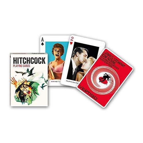 Hitchcock Alfred playing cards Piatnik Baraja poker cartas Cine 15
