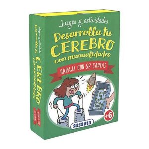 Juegos y actividades Desarrolla tu Cerebro con manualidades Baraja 52 cartas Editorial Susaeta 11