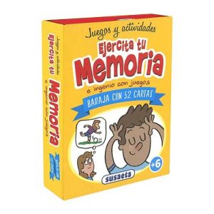 Juegos y actividades Ejercita tu Memoria e ingenio con juegos Baraja con 52 cartas Editorial Susaeta 11