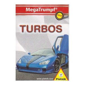 Megatrumpf Turbos cars playing cards Piatnik baraja cartas coches cuartetos tecnicos 11