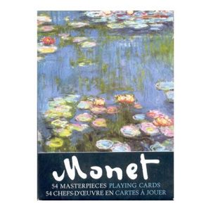 Monet masterpieces playing cards Piatnik Art poker baraja arte cartas