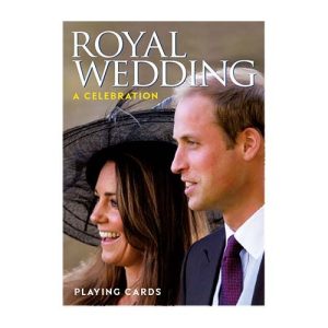 Royal Wedding A celebration playing cards Piatnik England Boda real poker