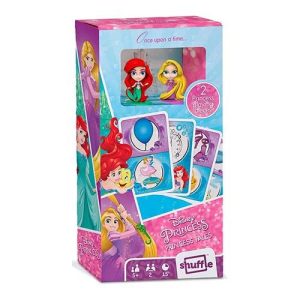 Shuffle Princesas Ariel Rapunzel Cuentos Figuras Juego Cartamundi Disney Princess Baraja infantil