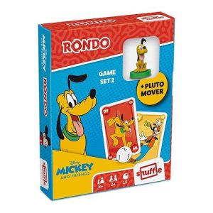 Shuffle Rondo Pluto Mickey Mouse Disney Cartamundi and friends Juego infantil