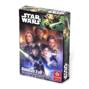 Star Wars Good vs Evil The complete saga playing cards Cartamundi Poker Baraja cartas Cinema