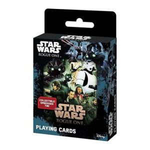 Star Wars Rogue One Disney playing cards Cartamundi Tin box Poker baraja cartas Naipe