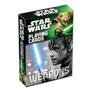 Star Wars Weapons playing cards Cartamundi Poker Cinema Baraja cartas armas