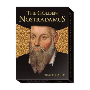 The golden Nostradamus oracle cards Lo Scarabeo Book Oro Dorado Oraculo cartas Tarot Libro 11