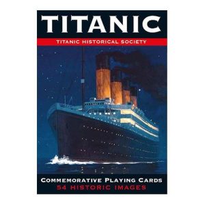 Titanic 54 historic images playing cards Piatnik Historical society commemorative Poker