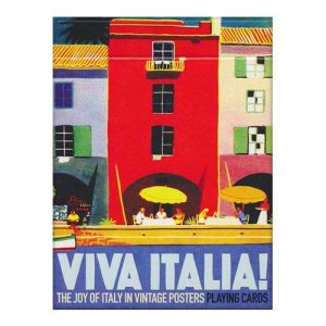Viva Italia playing cards Piatnik Vintage posters Italy poker baraja cartas viajar 11