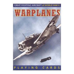 Warplanes II world war playing cards Piatnik poker