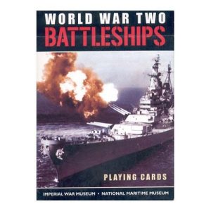 World war two II Battleships playing cards Piatnik Buques guerra poker