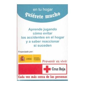 Baraja Cruz Roja naipes Comas prevenir es vivir Ministerio sanidad consumo Gobierno Naipe cartas