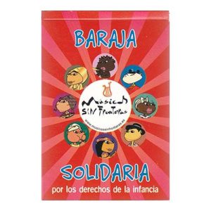 Baraja solidaria por los derechos de la infancia Musicos sin fronteras Vitoria Gasteiz Instrumentos Musica