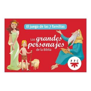 El juego de las 7 familias Los grandes personajes de la Biblia PPC editorial baraja cartas naipe