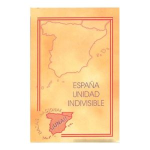 España Unidad indivisible Bazar Nacional Baraja española cartas 4 ejercitos españoles