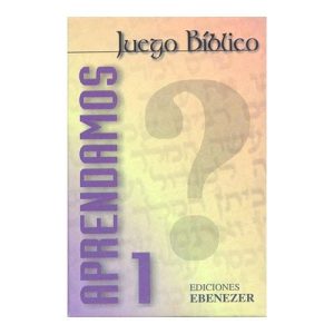 Juego Biblico Aprendamos 1 Ediciones Ebenezer Naipes Comas Baraja cartas Biblia Trivial preguntas respuestas 11