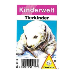 Kinderwelt Tierkinder Piatnik cards Baraja infantil animales cachorros 11