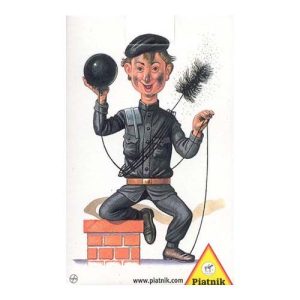 Nostalgiebilder Piatnik black peter donkey playing cards karty spiel baraja infantil 11