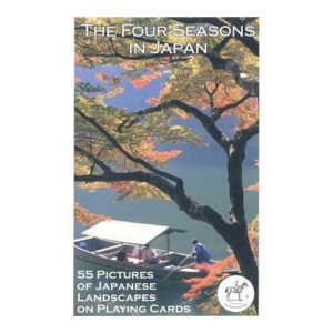 The four seasons in Japan playing cards Piatnik Japanese landscape poker baraja cartas Japon 11