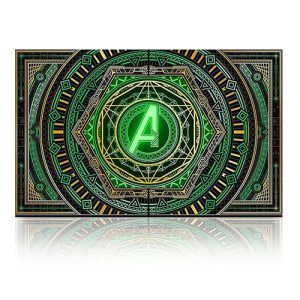 Avengers Assemble Loki playing cards LED lights 2 decks Cardmafia Marvel Disney Baraja poker Premium pack
