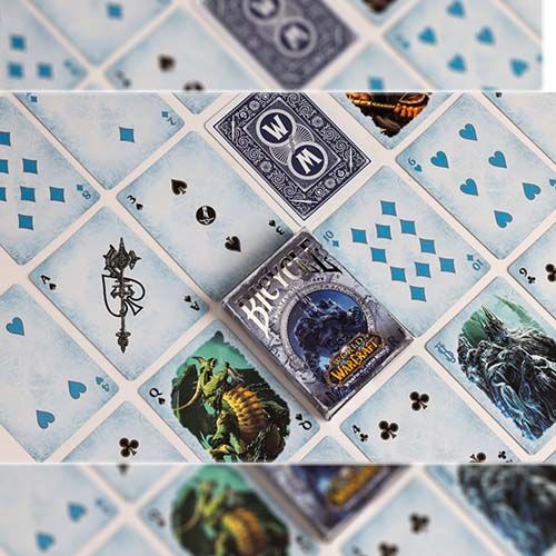 Bicycle World of Warcraft WOW Wrath of the lich King playing cards deck Baraja poker 12