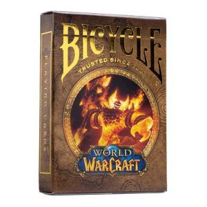 Bicycle World of Warcraft WOW playing cards deck classic baraja poker gold dorada 11